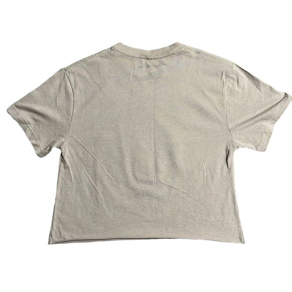 Nickelodeon Rugrats T-shirt Junior’s Size Small Tan Cropped Short Sleeve Tee NEW - Picture 5 of 9